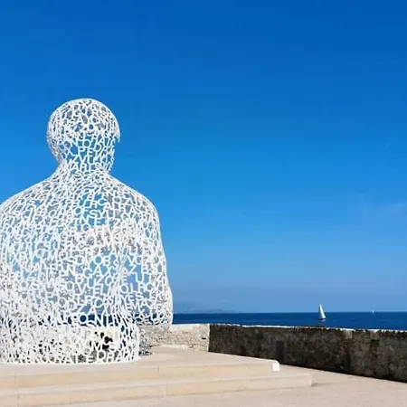 아파트 Superbe Sudio Juan Les Pins 2mins Des Plages Hypercentre *