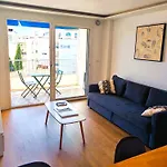 Superbe Sudio Juan Les Pins 2mins Des Plages Hypercentre אנטיב
