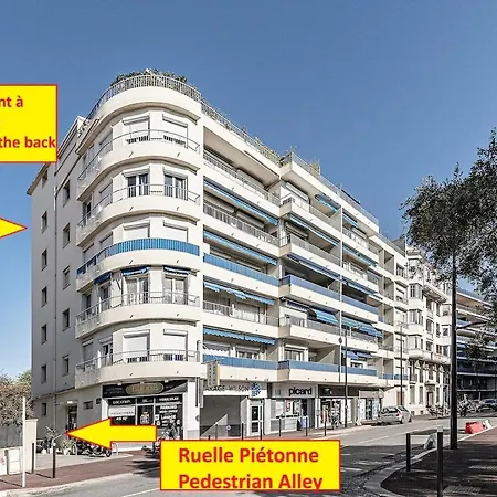 Superbe Sudio Juan Les Pins 2mins Des Plages Hypercentre *