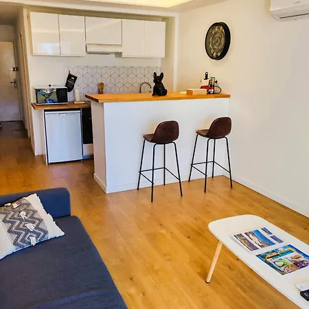 Apartman Superbe Sudio Juan Les Pins 2mins Des Plages Hypercentre