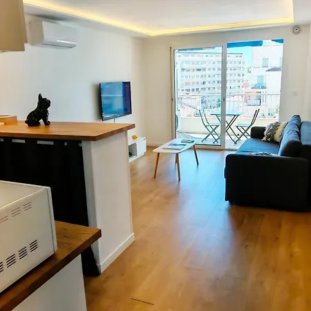 Appartement Superbe Sudio Juan Les Pins 2mins Des Plages Hypercentre Antibes