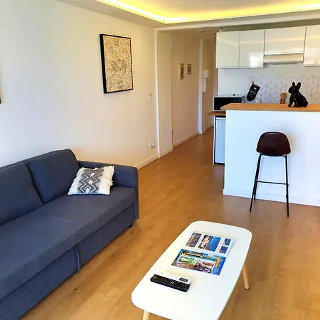 Superbe Sudio Juan Les Pins 2mins Des Plages Hypercentre * Antibes