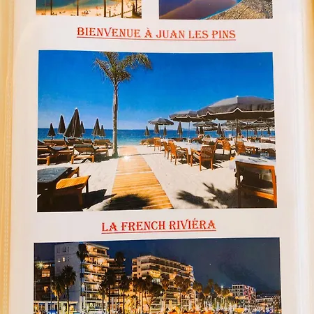Apartman Superbe Sudio Juan Les Pins 2mins Des Plages Hypercentre *