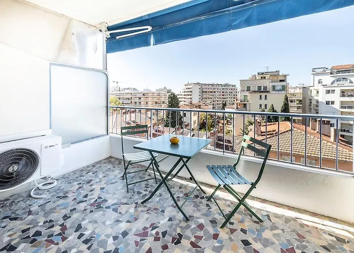 2 Persons - Clim - Hypercenter - 2mins Of - Juan Les Pins - And Sun Appartamento