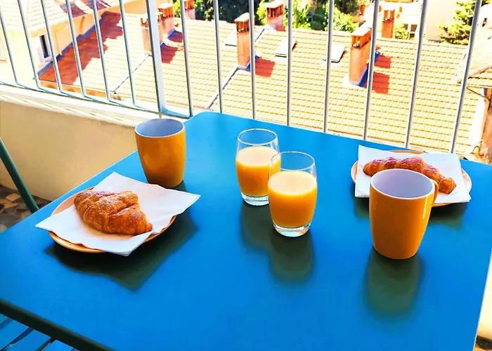 2 Persons - Clim - Hypercenter - 2mins Of - Juan Les Pins - And Sun Appartamento