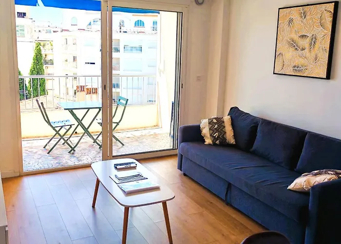 2 Persons - Clim - Hypercenter - 2mins Of - Juan Les Pins - And Sun Antibes