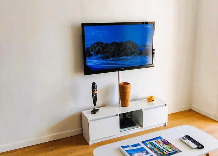 Daire 2 Persons - Clim - Hypercenter - 2mins Of - Juan Les Pins - And Sun *